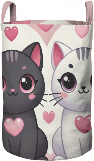 Корзина для хранения игрушек «Милые котики»