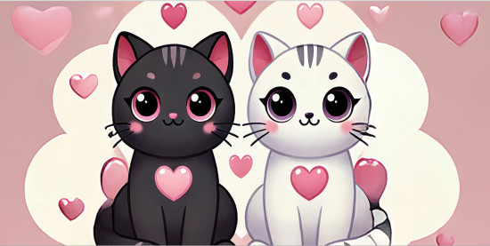 Корзина для хранения игрушек «Милые котики»