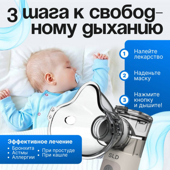 Ингалятор-небулайзер для всей семьи