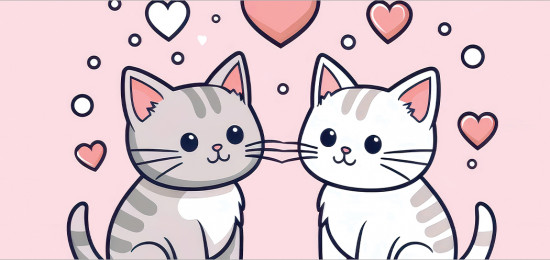 Корзина для хранения игрушек «Котики ждут любовь»