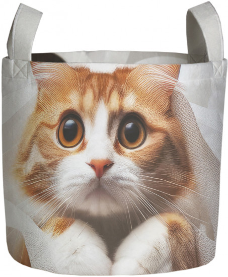 Корзина для белья «Кот хулиган»