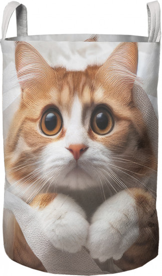 Корзина для белья «Кот хулиган»