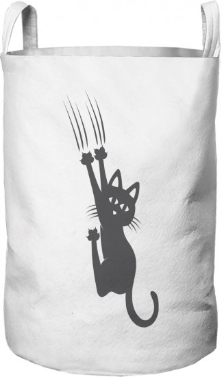 Корзина для белья «Шкодный кот»