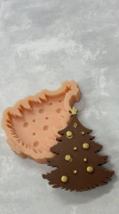 Силиконовый молд «Ёлка мини 2D» - Фото 1