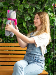 Игрушка мягкая «Кот» - Фото 8