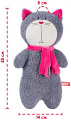 Игрушка мягкая «Кот» - Фото 10