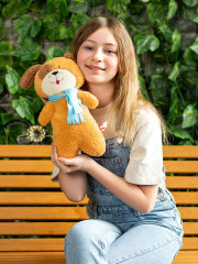 Игрушка мягкая «Собака» - Фото 5