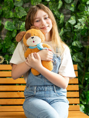 Игрушка мягкая «Собака» - Фото 6