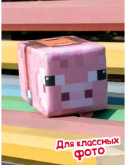 Игрушка мягкая «Свинка» - Фото 8
