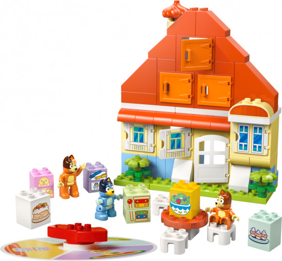 Конструктор LEGO® 10459 Семейный дом Блюи с игрой на развитие памяти