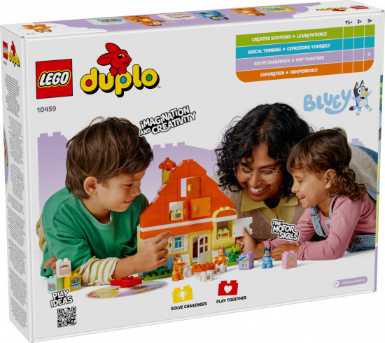 Конструктор LEGO® 10459 Семейный дом Блюи с игрой на развитие памяти