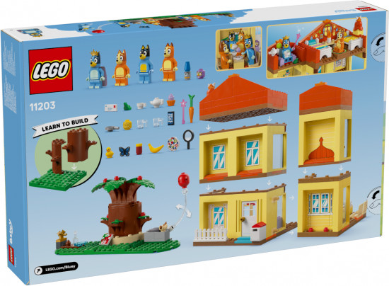 Конструктор LEGO® 11203 Дом семьи Блуи