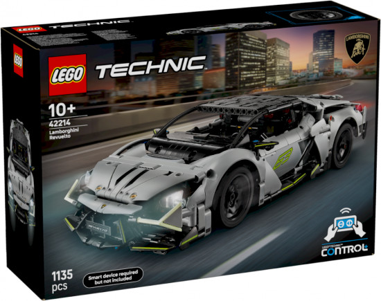 Конструктор LEGO® 42214 Суперкар Lamborghini Revuelto