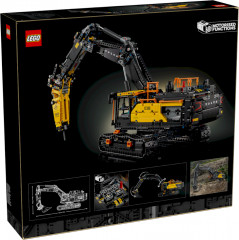Конструктор Technic 42215 Экскаватор Volvo EC500 Hybrid. Volvo EC500 Hybrid Excavator - Фото 2