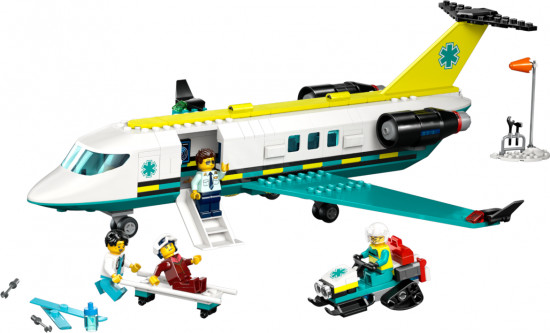 Конструктор LEGO® 60465 Самолет санитарной авиации