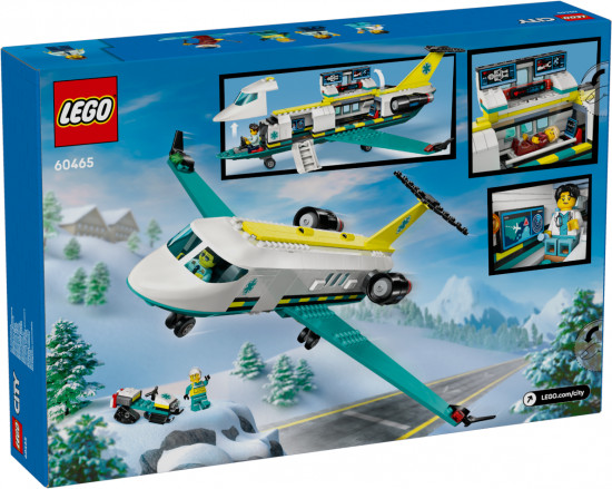 Конструктор LEGO® 60465 Самолет санитарной авиации