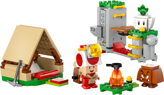 Конструктор LEGO® 72040 Лагерь капитана Тоада