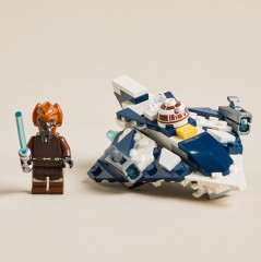 Конструктор Star Wars 75400 Звездные войны Микрофайтеры: звёздный истребитель джедая Пло Куна. Plo Koon's Jedi Starfighter Microfighter - Фото 8