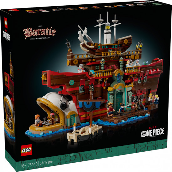 Конструктор LEGO® 75640 Плавучий ресторан «Барати»