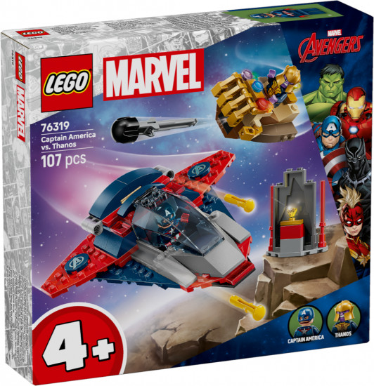 Конструктор LEGO® 76319 Капитан Америка против Таноса