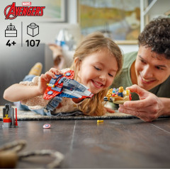 Конструктор Super Heroes 76319 Капитан Америка против Таноса. Captain America vs. Thanos - Фото 7