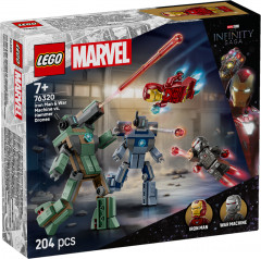 Конструктор Super Heroes 76320 Железный человек и Воитель против Хаммер-дронов. Iron Man & War Machine vs. Hammer Drones - Фото 2