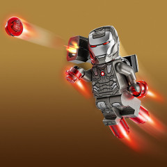 Конструктор Super Heroes 76320 Железный человек и Воитель против Хаммер-дронов. Iron Man & War Machine vs. Hammer Drones - Фото 6
