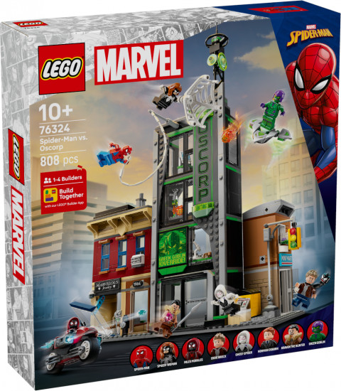 Конструктор LEGO® 76324 Человек-паук против «Озкорп»