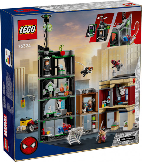 Конструктор LEGO® 76324 Человек-паук против «Озкорп»