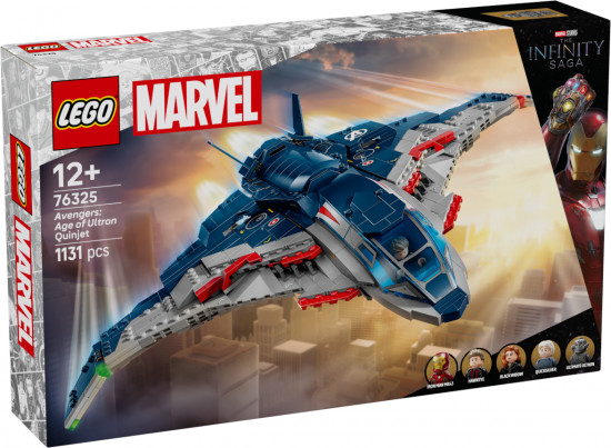 Конструктор LEGO® 76325 Мстители Эра Альтрона. Квинджет