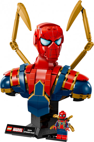 Конструктор LEGO® 76326 Бюст железного Человека-паука