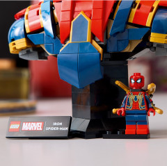 Конструктор Super Heroes 76326 Бюст железного Человека-паука. Iron Spider-Man Bust - Фото 6