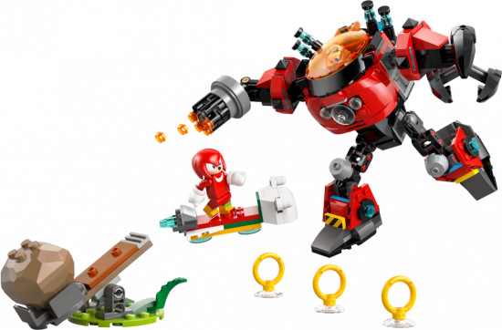 Конструктор LEGO® 77005 Наклз против Эгг-сокрушителя Доктора Эггмана