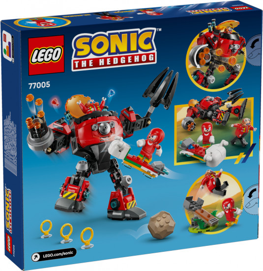 Конструктор LEGO® 77005 Наклз против Эгг-сокрушителя Доктора Эггмана