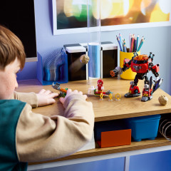 Конструктор Sonic 77005 Наклз против Эгг-сокрушителя Доктора Эггмана. Knuckles vs. Dr. Eggman Egg Crusher Mech - Фото 8