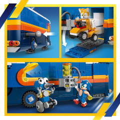 Конструктор Sonic 77006 Грузовик-штаб команды Соника. Team Sonic Command Truck - Фото 5