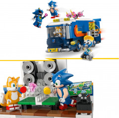 Конструктор Sonic 77006 Грузовик-штаб команды Соника. Team Sonic Command Truck - Фото 7