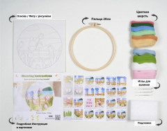 Набор для валяния «Тюльпаны» - Фото 2