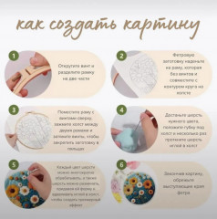 Набор для валяния «Тюльпаны» - Фото 5