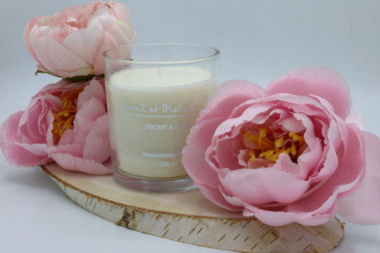 Свеча ароматическая «Peony&Sage»