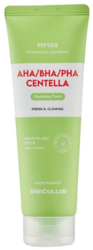 Пенка для умывания c кислотами пептидная «Peptide Cleansing Foam»