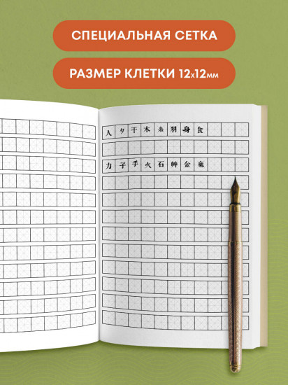 Тетрадь для иероглифов «Крадущийся тигр»