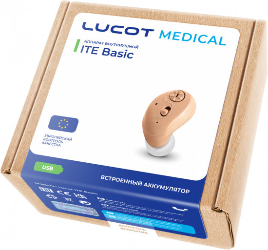 Слуховой аппарат внутриушной ITE Basic