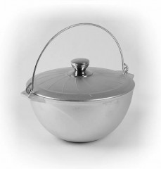 Котел походный с крышкой - Фото 4