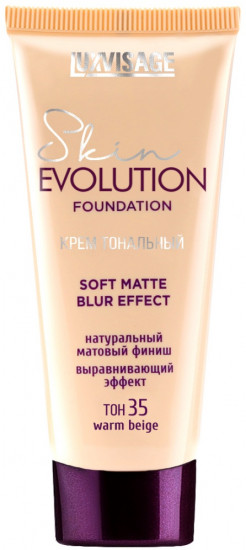 Тональный крем «Skin Evolution Soft Matte», оттенок 35 Warm beige