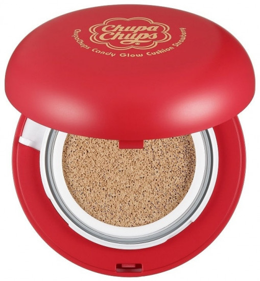 Кушон для лица тональный SPF50 «Candy Glow Strawberry», оттенок 1.0 Ivory