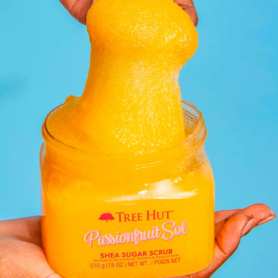 Сахарный скраб для тела с ароматом маракуйи «Passionfruit Sol»