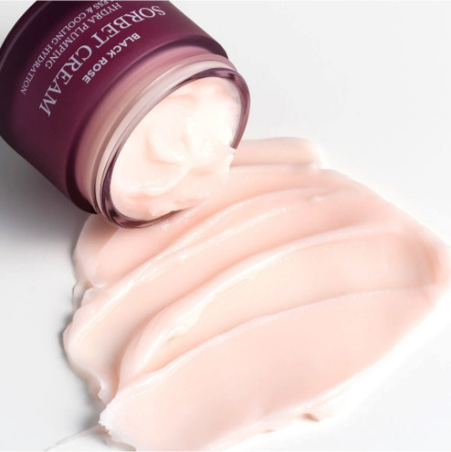 Омолаживающий крем-щербет для лица с чёрной розой «Blak Rose Sorbet Cream»