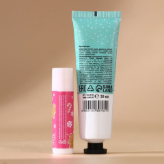 Подарочный набор новогодний женский «Снежные поцелуи» - Фото 2