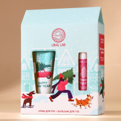 Подарочный набор новогодний женский «Снежные поцелуи» - Фото 5